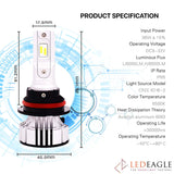 LED EAGLE DiamondVision H7 LED Headlight Bulbs - LED EAGLE CANADA