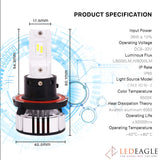 LED EAGLE DiamondVision H13(9008) LED Headlight Bulbs & TIPM Bundle for Jeep - LED EAGLE CANADA