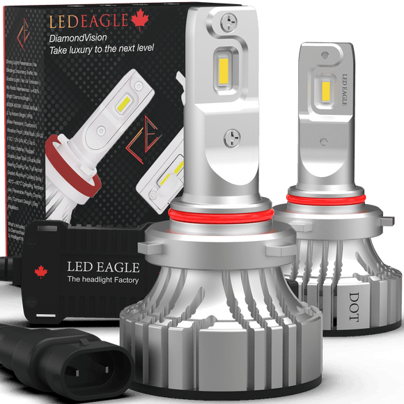 LED EAGLE DiamondVision 9012(HIR2) LED Headlight Bulbs - LED EAGLE CANADA
