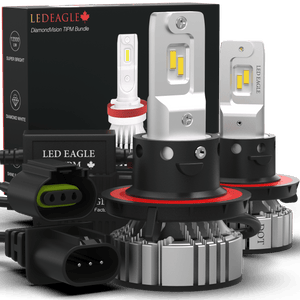 LED EAGLE DiamondVision H13(9008) LED Headlight Bulbs & TIPM Bundle - LED EAGLE CANADA