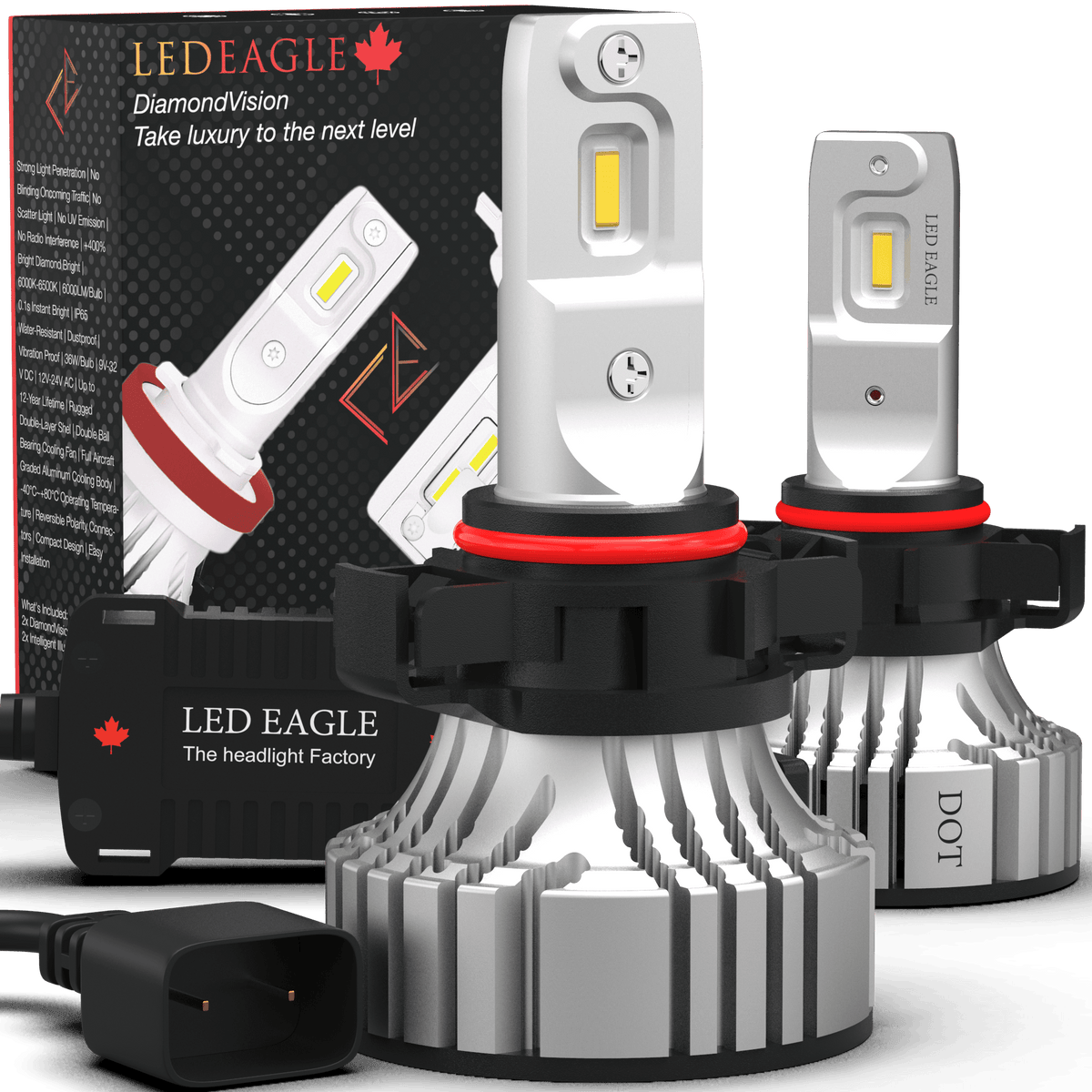 LED EAGLE DiamondVision 880/881 LED Headlight Bulbs