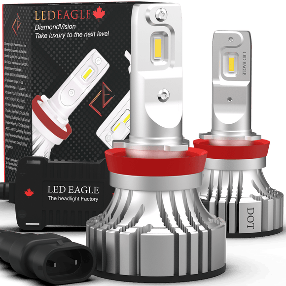 LED EAGLE DiamondVision H11(H8/H9/H16) LED Headlight Bulbs - LED EAGLE CANADA