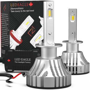 LED EAGLE DiamondVision H3 LED Headlight Bulbs - LED EAGLE CANADA
