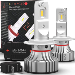 LED EAGLE DiamondVision H7 LED Headlight Bulbs - LED EAGLE CANADA