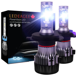 LED EAGLE PowerVision H4(9003/HB2) LED Headlight Bulbs for Snowmobiles - LED EAGLE CANADA
