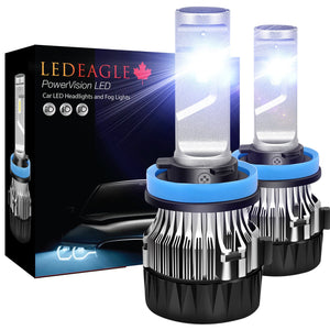 LED EAGLE PowerVision H11(H8/H9/H16) LED Headlight Bulbs - LED EAGLE CANADA