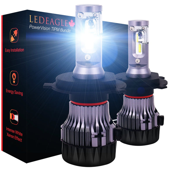 LED EAGLE PowerVision H4(9003/HB2) LED Headlight Bulbs & TIPM Bundle - LED EAGLE CANADA