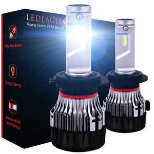 LED EAGLE PowerVision H7 LED Headlight Bulbs & TIPM Bundle - LED EAGLE CANADA